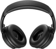 Bose QuietComfort Headphones - Wireless Bluetooth Headphones Active Over Ear Noise Cancelling and Mic USB-C Charging Deep Bass Up to 24 Hours of Playtime Black