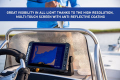Lowrance Elite FS 9 Fish Finder with Active Imaging 3-in-1 Transducer Preloaded C-MAP Contour+ Charts (Renewed)