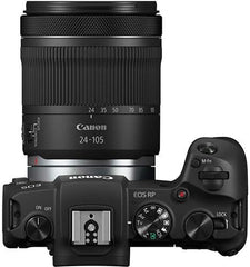 Canon EOS RP Full-Frame Mirrorless Interchangeable Lens Camera + RF24-105mm Lens F4-7.1 is STM Lens Kit- Compact and Lightweight for Traveling and Vlogging Black (3380C132)