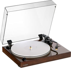 Fluance RT85N Reference High Fidelity Vinyl Turntable Record Player with Nagaoka MP-110 Cartridge Acrylic Platter Speed Control Motor High Mass MDF Wood Plinth Vibration Isolation Feet - Walnut