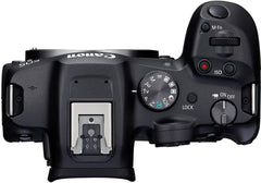 Canon EOS R7 Mirrorless Camera with 18-150mm Lens | Speed Precision and Versatility for Hybrid Creators (5137C009) + 64GB Memory Card + Canon Shoulder Bag