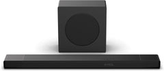 Hisense AX3120Q 3.1.2Ch Sound Bar with Wireless Subwoofer Dolby Atmos DTS:X Bluetooth 5.3 Roku TV Ready HDMI/AUX/ARC/Optical/USB EzPlay 3.0 7 EQ Modes Hi Concerto Black