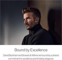 Bowers & Wilkins Pi8 Wireless Bluetooth Earbuds (Midnight Blue) in-Ear Bluetooth Earphones with Qualcomm & aptX Lossless Active Noise Cancelling Earbuds 3 Built-in Mics 15-Min Quick Charging