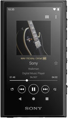 Sony NW-A306 Walkman 32GB Hi-Res Portable Digital Music Player with Android up to 36 Hour Battery Wi-Fi & Bluetooth and USB Type-C – Black NW-A306/B Black