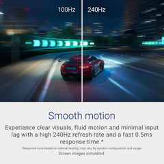 Dell 27 240Hz Gaming Monitor - SE2726HG - 27-inch FHD (1920x1080) 240Hz Display in-Plane Switching (IPS) Technology AMD FreeSync Premium TÜV 3-Star 2X HDMI DisplayPort 1.4 Tilt