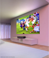 Epson EpiqVision Ultra LS800 Ultra Short Throw 3-Chip 3LCD Smart Streaming Laser Projector 4 000 Lumens 4K PRO-UHD HDR 150" Class Android TV 2.1ch Yamaha Built-in Speakers - Black (Renewed)