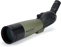 Celestron 52250 Ultima 20-60x80mm Angled Refractor Spotting Scope Telescope with Multi-Coated Optics Waterproof Rubber Tubing and Soft Carry Case Green