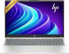 HP New 15.6 inch Laptop Computer 2026 Edition Intel High-Performance 4 cores N100 CPU 128GB SSD Copilot AI Windows 11 Pro with Office 365 for The Web no Mouse