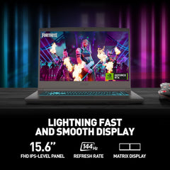 msi Thin 15 15.6” 144Hz FHD Gaming Laptop: Intel Core i7-13620H NVIDIA Geforce RTX 4050 16GB DDR4 512GB NVMe SSD WiFi 6E Win 11: Black B13VE-2678US