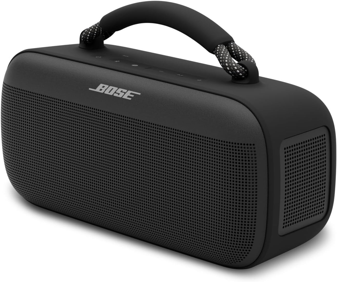 Bose SoundLink Max Portable Speaker Large Waterproof Bluetooth Speaker Up to 20 Hours of Battery Life USB-C Built-in 3.5mm AUX Input Black (Renewed)