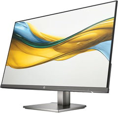 HP 24" FHD IPS Monitor with 5ms Response Time Anti Glare Flicker Free VGA HDMI & Dockztorm USB Port Expander Black/Gray Color 2 Pack