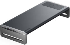 Anker 675 USB-C Docking Station (12-in-1 Monitor Stand Wireless) with 10Gbps USB-C Ports 4K@60Hz HDMI Display Wireless Charging Pad for Lenovo ThinkPad MacBook Pro M1 / M2