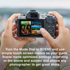OM SYSTEM Olympus E-M10 Mark IV Silver Micro Four Thirds System Camera M.Zuiko Digital ED 14-42mm F3.5-5.6 EZ kit 20MP Sensor 5-Axis Image Stabilization 4K Video Wi-Fi