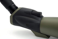 Celestron 52250 Ultima 20-60x80mm Angled Refractor Spotting Scope Telescope with Multi-Coated Optics Waterproof Rubber Tubing and Soft Carry Case Green