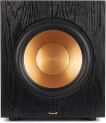 Klipsch Synergy Black Label Sub-100 10” Front-Firing Subwoofer with 150 Watts of continuous power 300 watts of Dynamic Power and All-Digital Amplifier for Powerful Home Theater Bass