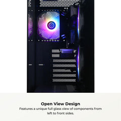 CYBERPOWERPC Gamer Master Gaming PC AMD Ryzen 5 5500 3.6GHz Radeon RX 6400 4GB 16GB DDR4 500GB PCIe Gen4 SSD WiFi Ready & Windows 11 Home (GMA3100A)