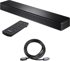 Bose TV Speaker Black with H&A High-Speed HDMI 2.0 10' Cable