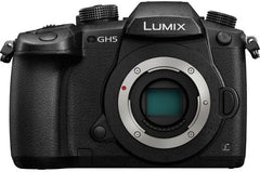 Panasonic Lumix DC-GH5 Mirrorless Micro Four Thirds Digital Camera 13PC Accessory Bundle – Includes 64GB SD Memory Card + More - International Version (No Warranty)