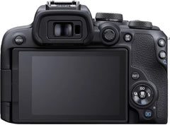 Canon EOS R10 Mirrorless Camera Kit with RF-S 18-45mm Lens | 24.2MP APS-C 4K Video Perfect for Beginner Photographers & Vloggers (5331C009) + Adapter EF-EOS R + 64GB Card + LP-E17 Battery + Bag