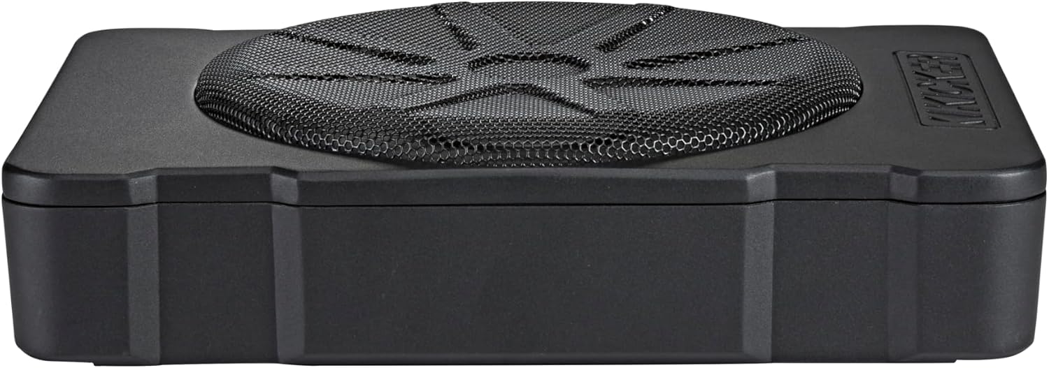 Kicker 51HS10 Hideaway Compact Powered Subwoofer  10-Inch