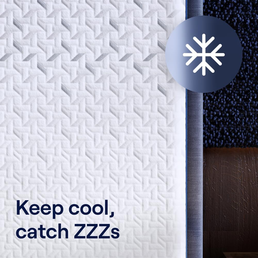 Nectar Classic Hybrid 12” Twin XL Mattress - Medium Firm - Memory Foam & Innerspring Coils - Cooling Top Layer - Back Pain Relief - Mattress in a Box - 365-Night Trial & Forever Warranty
