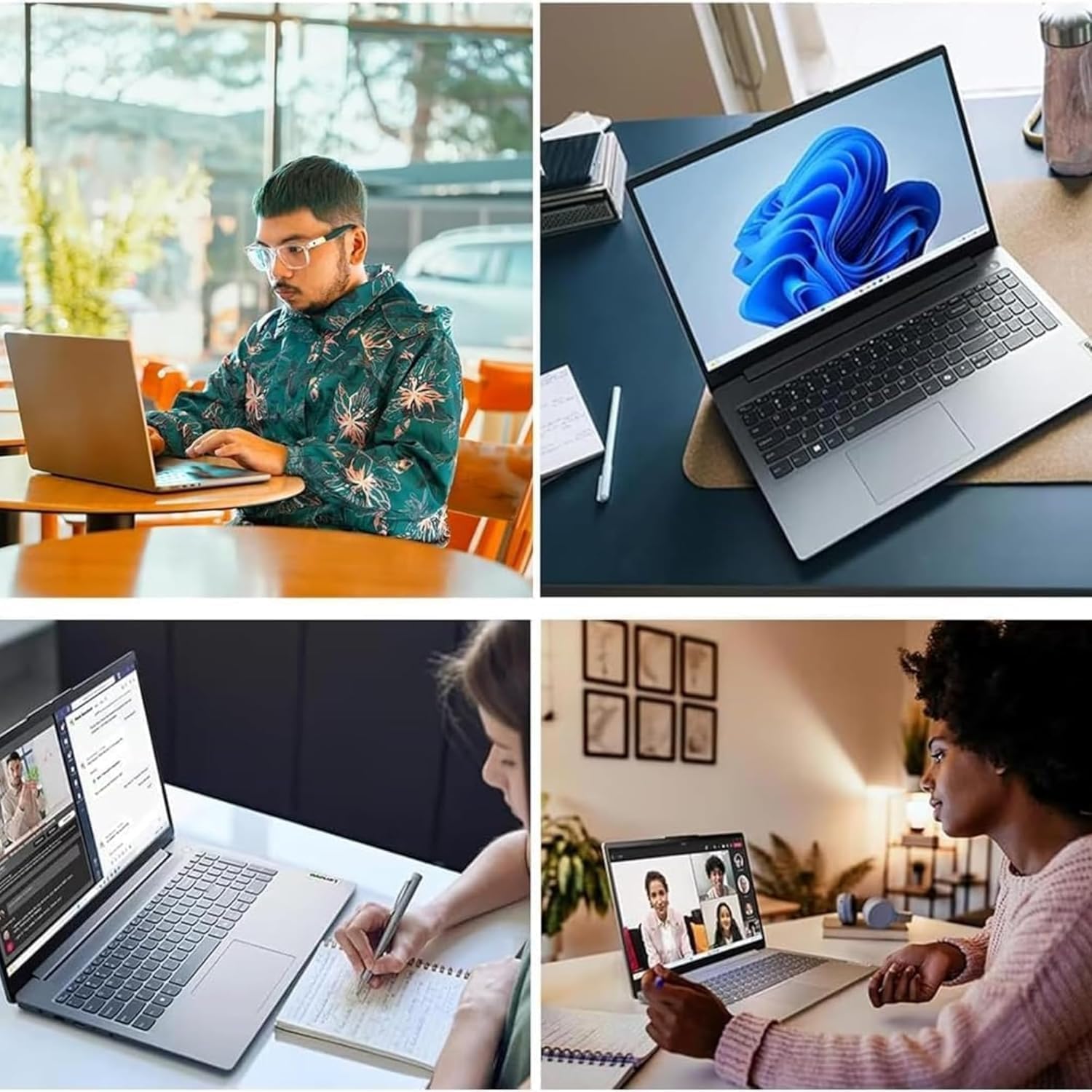 Lenovo IdeaPad Slim 3i - 15.6“ FHD Dispaly - Intel 4 Cores - Microsoft 365 Included - 1.1TB Storage | 128GB SSD and 1TB Cloud  Military-Grade  no Mouse | Learn  Work  Quality and Stream