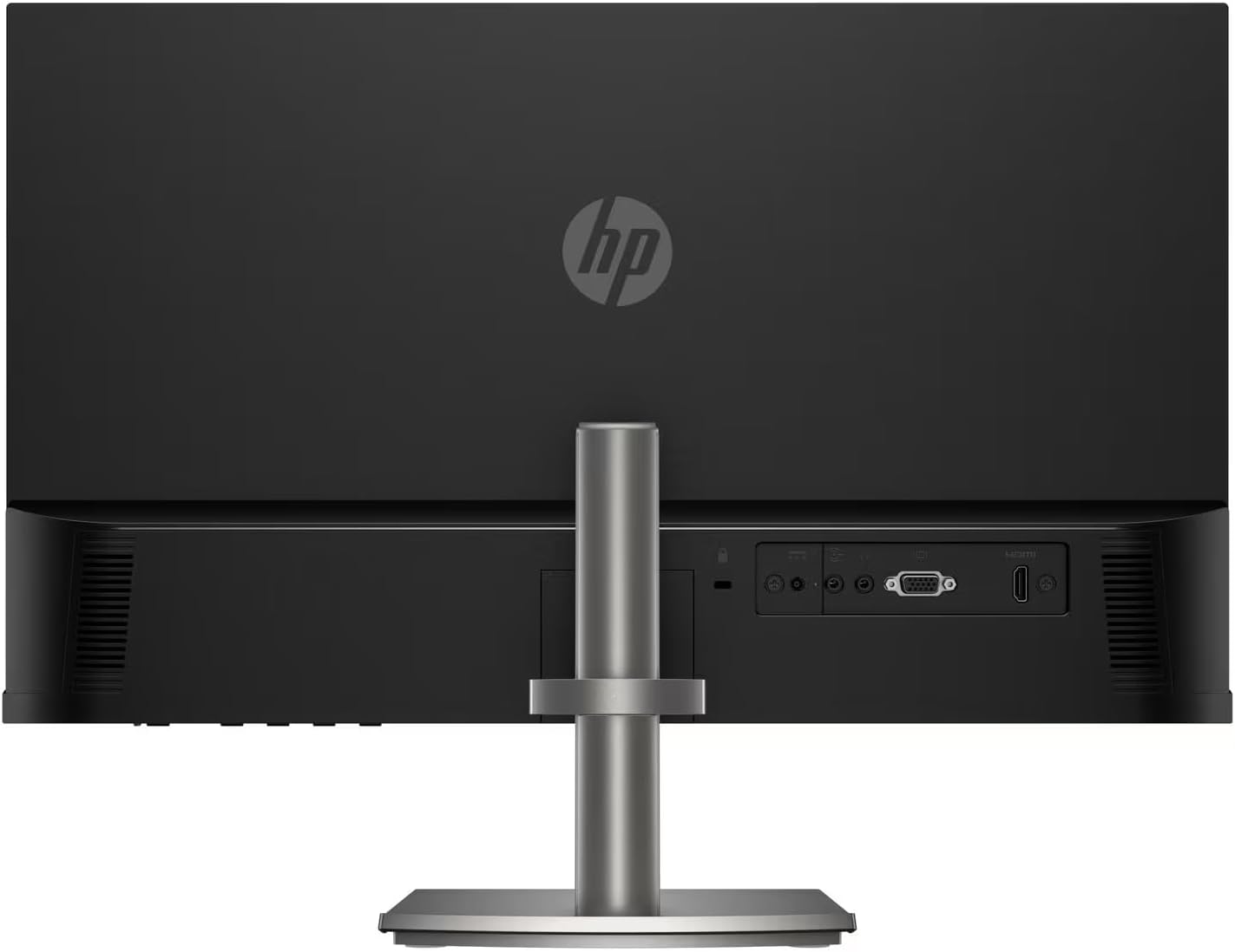 HP 24" FHD IPS Monitor with 5ms Response Time  Anti Glare  Flicker Free  VGA  HDMI & Dockztorm USB Port Expander  Black/Gray Color 2 Pack