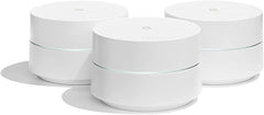 Google WiFi system  3-Pack - Router Replacement for Whole Home Coverage (NLS-1304-25) White