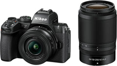 Nikon Z50 II with Two Lenses | Compact mirrorless Stills/Video Camera with Easy Color presets and Wireless Photo Sharing | USA Model