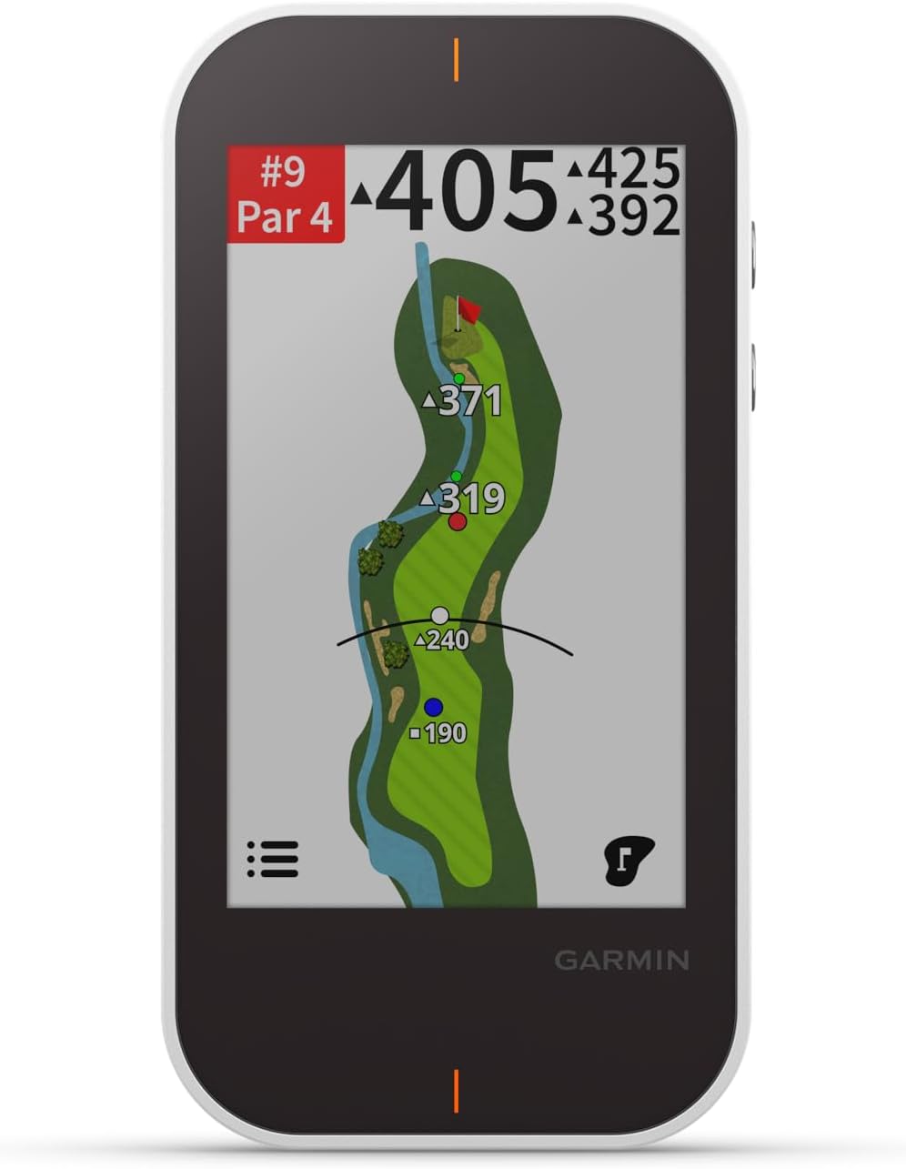 Garmin Approach G80  All-in-One Premium GPS Golf Handheld with Integrated Launch Monitor  3.5" Touchscreen