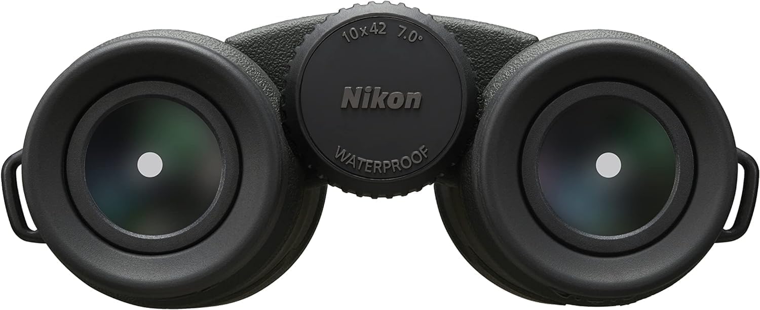 Nikon PROSTAFF P3 10x42 Binocular | Waterproof  fogproof  Rubber-Armored Full-Size Binocular  Wide Field of View & Long Eye Relief | Official Nikon USA Model