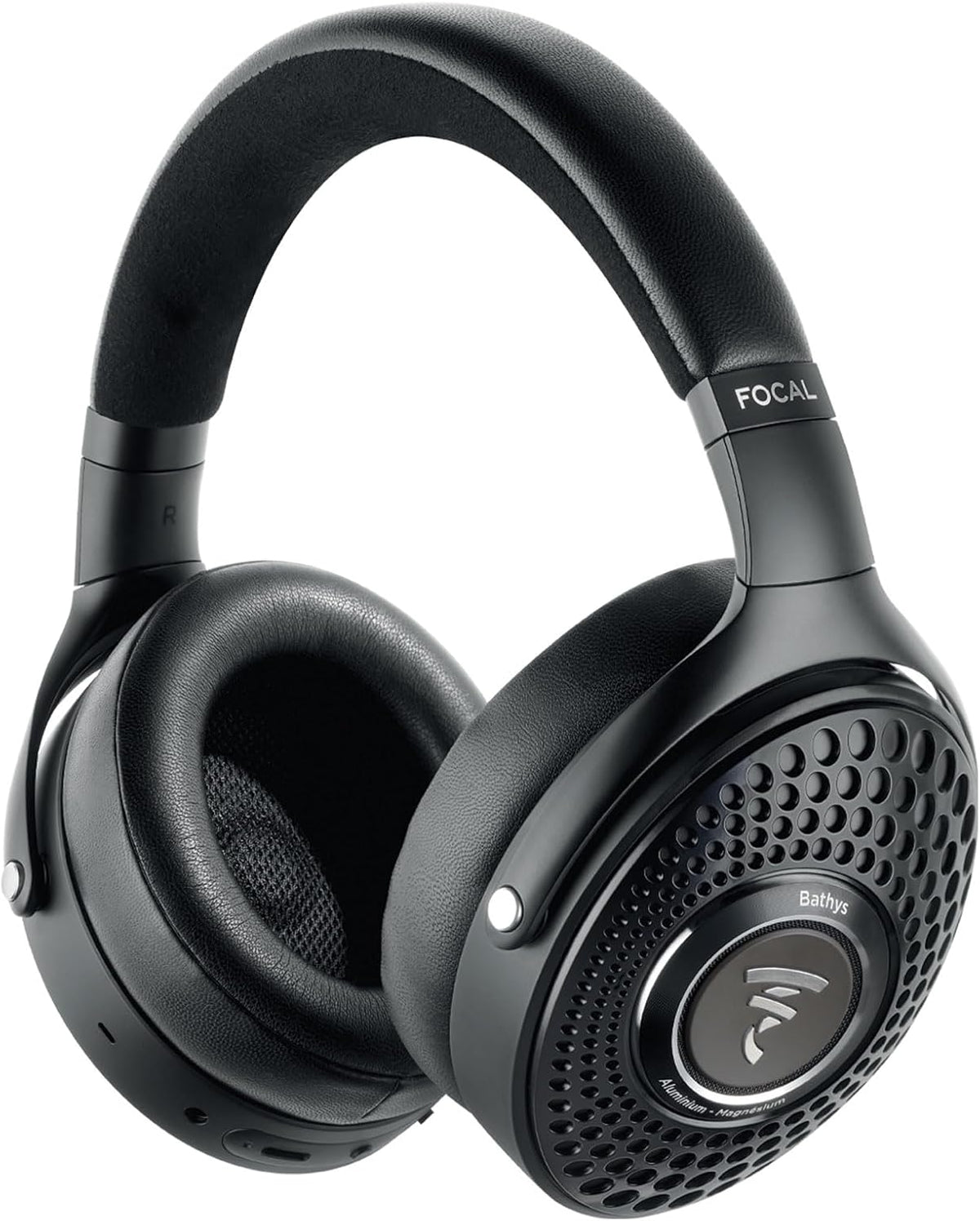 Focal BATHYS Over Ear HiFi Bluetooth Wireless Headphones with Active Noise Cancelation (Black Stealth)
