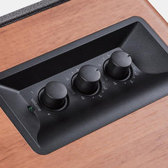 Edifier R1280T Powered Bookshelf Speakers - 2.0 Active Near Field Studio Monitor Speaker - Wooden Enclosure - 42 Watts RMS Power