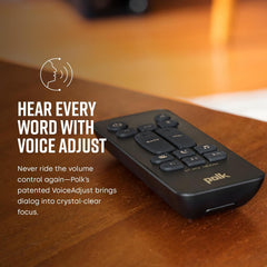Polk Audio Signa S2 Sound Bar for Smart TV with Subwoofer  Wireless – Exclusive VoiceAdjust Technology  Ultra-Slim Design  Works with 4K & HD TVs  HDMI & Optical  Bluetooth  Wireless Streaming