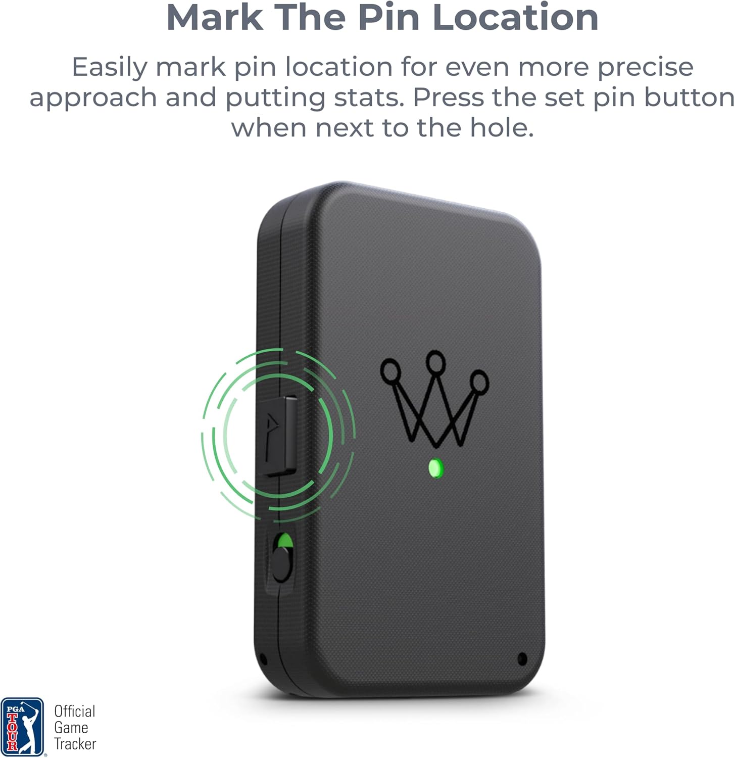 Arccos Link: Track Your Golf Game Without Your Phone  Compatible with Arccos Smart Sensors & Arccos Smart Grips