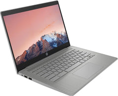 HP Chromebook 14" Business & Student Laptop Computer  4GB RAM 576GB Storage (64GB eMMC + 512GB Docking Station)  4-Cores Intel Celeron  HD Webcam  Long Battery Life  Chrome OS  PLUSERA Earphones