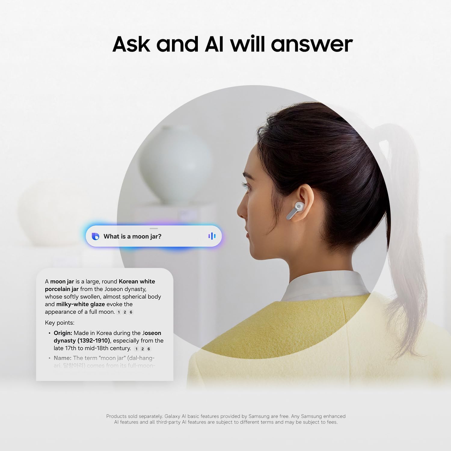 Samsung Galaxy Buds 4 Pro (2026) AI True Wireless Bluetooth Earbuds  Hi-Res Audio  2-Way Speaker  ANC 2.0  Optimized Comfort  IP57  Live Translation  White [US Version  2 Yr Warranty]