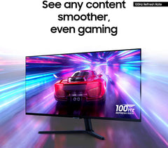 SAMSUNG 34" ViewFinity S50GC Series Ultra-WQHD Monitor  100Hz  5ms  HDR10  AMD FreeSync  Eye Care  Borderless Design  PIP  PBP  LS34C502GANXZA  2023  Black