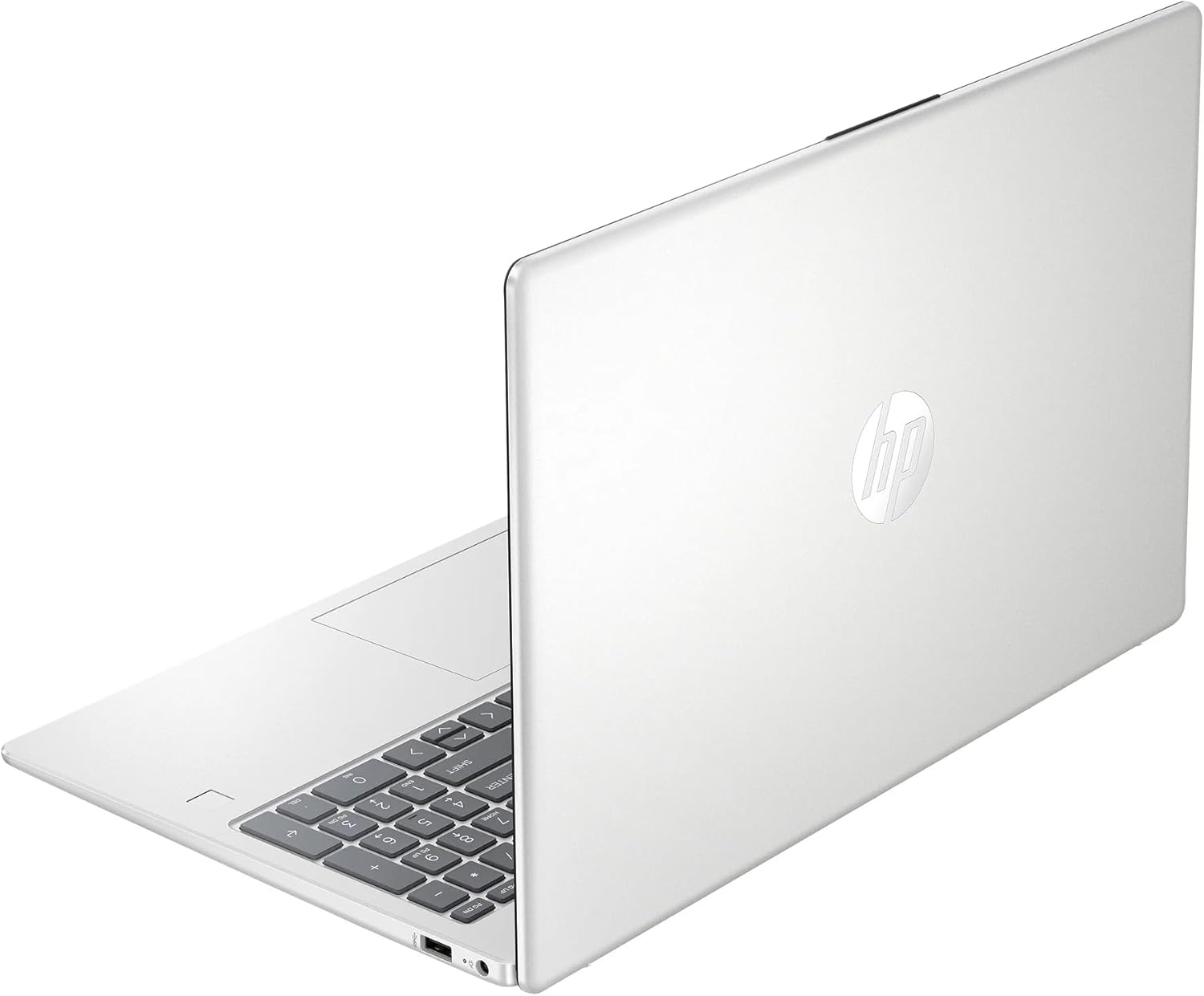 HP 15.6" Business Laptop Computer  12GB RAM 512GB SSD  10-Core Intel Core i5  Windows 11 with Copilot AI  Fingerprint Reader  Backlit Keyboard  SageNova Earphones