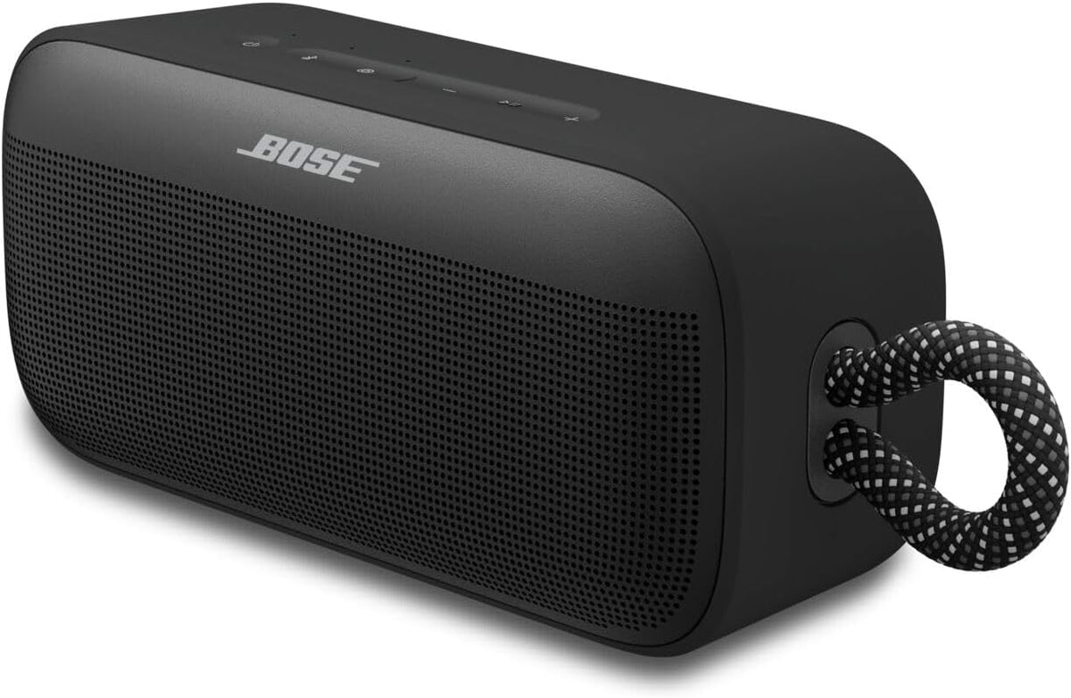 Bose SoundLink Plus Portable Bluetooth Speaker  Wireless Outdoor Speaker  Up to 20 Hours Battery Life  Waterproof and Dustproof  Black