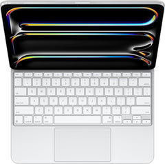 Apple iPad Magic Keyboard Case for iPad Pro 13-inch (QWERTY English) White (Renewed)
