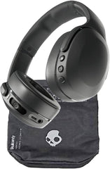 Skullcandy Crusher EVO Wireless Noise-Isolating Over-Ear Headphones Bundle - Black