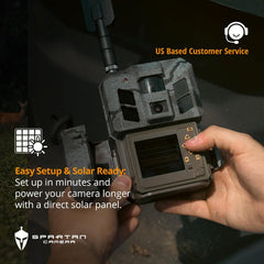 Spartan Camera 2 Pack GoLive3 Hunting Trail Camera  Live Streaming  96° Wide Angle  Motion Activated  On-Demand FHD Photos and 1080p Videos  Built-in Lithium Battery Blackout IR Flash GPS Weatherproof