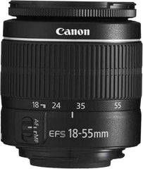 Canon EOS 2000D / Rebel T7 DSLR Camera w/EF-S 18-55mm F/3.5-5.6 Zoom Lens + 64GB Memory  LED Video Light  Case  Gripster Tripod  and More (Essential Bundle) (Renewed)