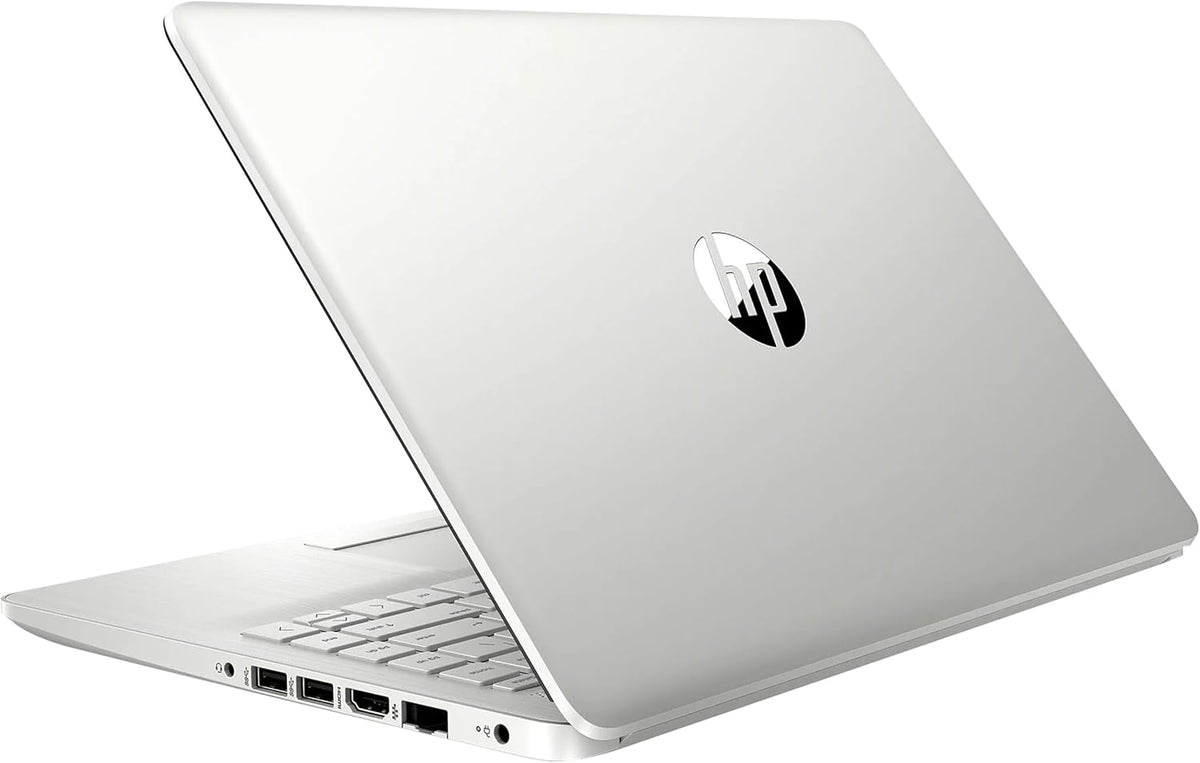 HP Stream 14" HD BrightView Laptop  Intel Celeron N4120 Processor  16GB RAM  64GB SSD  Intel UHD Graphics  720p Webcam  WiFi  HDMI  Win 11 S  Silver (Renewed)