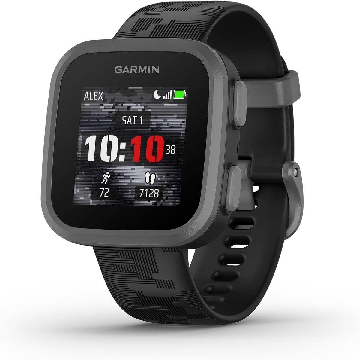 Garmin Bounce™  Kids Smartwatch  Two-Way Text and Voice Messaging  Location Tracking  Black Camo