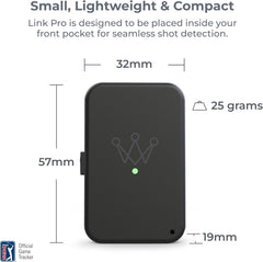 Arccos Link: Track Your Golf Game Without Your Phone  Compatible with Arccos Smart Sensors & Arccos Smart Grips