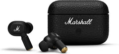 Marshall Motif II True Wireless Active Noise-Canceling Earbuds Headphones  Black