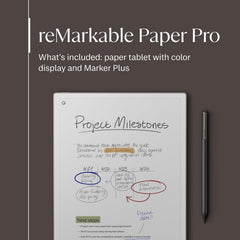 reMarkable Paper Pro Bundle – Includes 11.8” reMarkable Paper Tablet  and Marker Plus Pen with Eraser