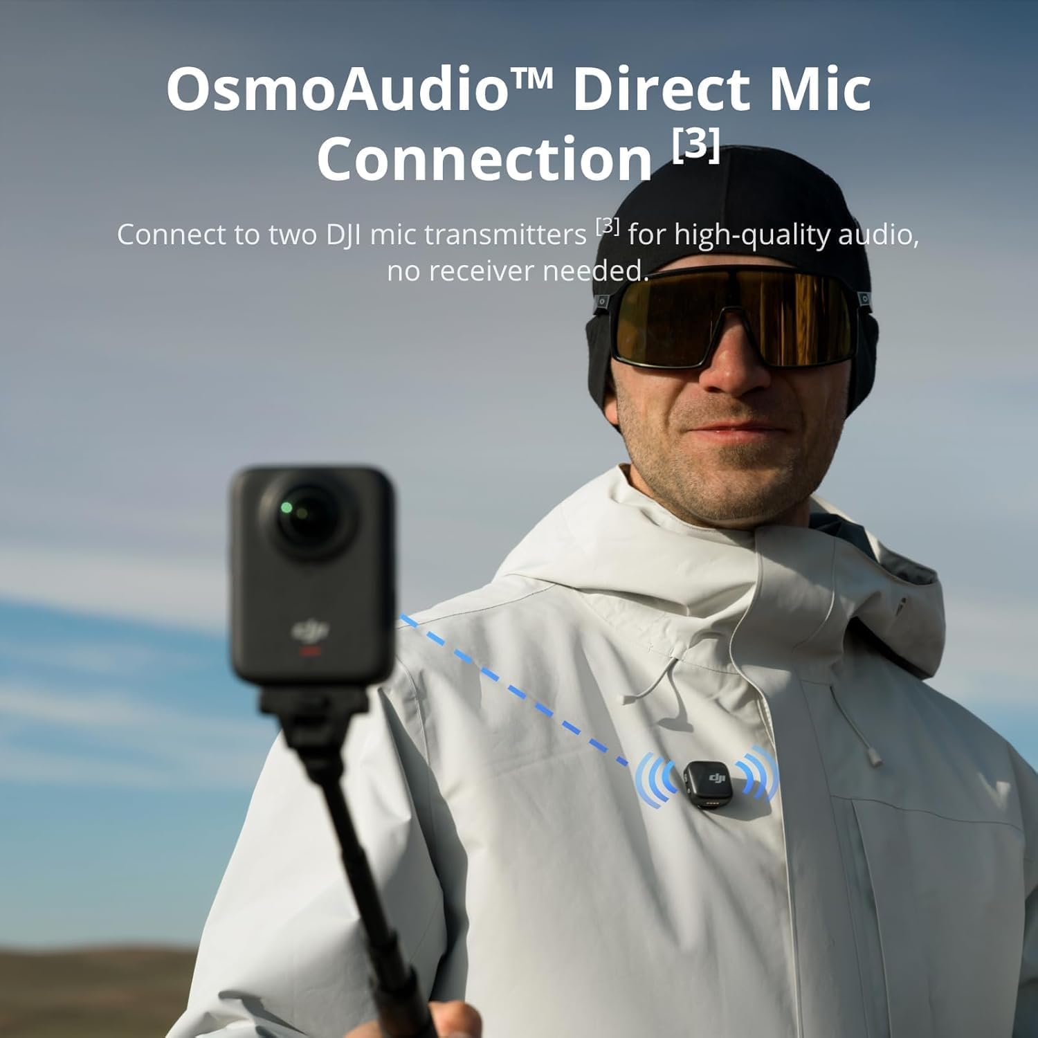 DJI Osmo 360 Third-Person Helmet Combo  360 Camera with 1-Inch 360° Imaging  Native 8K 360° Video  4K/120fps & 170° Boost Video  Third-Person POV Helmet Mount Kit  Action Camera for Extreme Sports